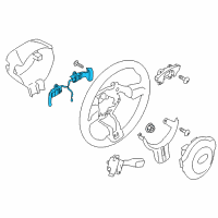 OEM 2013 Scion FR-S Paddle Switch Diagram - SU003-07300