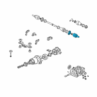 OEM 2003 Honda CR-V Joint, Inboard Diagram - 42320-SCA-E31