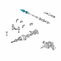 OEM 2002 Honda CR-V Joint Set, Outboard Diagram - 42330-S9A-305