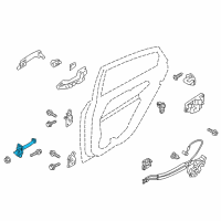 OEM Kia Checker Assembly-Rear Door Diagram - 794902T000