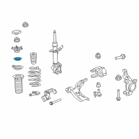 OEM 2013 Honda CR-V Bearing, Damper Mt Front Diagram - 51726-SWA-A01