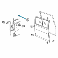 OEM Dodge B250 Arm Diagram - 55034070