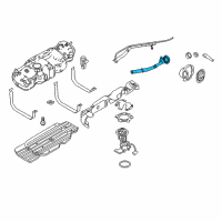 OEM 2017 Lincoln Navigator Filler Pipe Diagram - AL1Z-9047-A