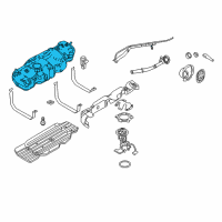 OEM 2010 Lincoln Navigator Fuel Tank Diagram - DL1Z-9002-B