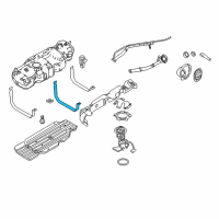 OEM 2014 Ford Expedition Support Strap Diagram - DL1Z-9092-A