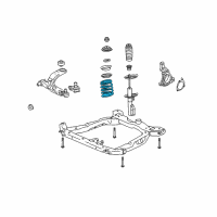 OEM Chevrolet HHR Front Spring Diagram - 22735634