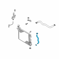 OEM 2018 Kia Sorento Hose Assembly-Radiator, Lower Diagram - 25410C5800