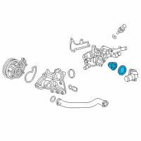 OEM 2017 Honda CR-V Thermostat Set Diagram - 06193-59B-306