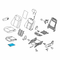 OEM 2015 Ford Fiesta Seat Heater Diagram - CE8Z-14D696-A