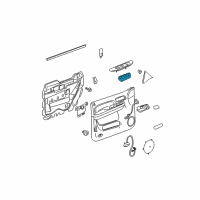 OEM 2007 GMC Yukon XL 1500 Switch Asm-Door Lock & Side Window Diagram - 15906884