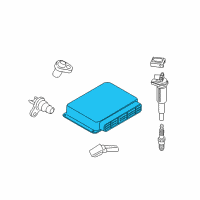 OEM BMW 650i Dme Engine Control Module Diagram - 12-14-8-637-031