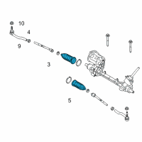 OEM 2015 Lincoln MKZ Boot Diagram - DG9Z-3K661-A