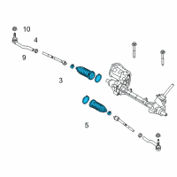 OEM 2015 Lincoln MKZ Boot Kit Diagram - DG9Z-3332-A