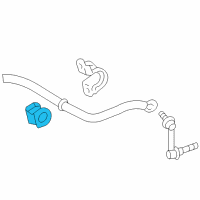 OEM 2009 Lexus IS350 Bush, STABILIZER Diagram - 48815-30561