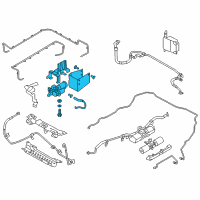 OEM 2014 Infiniti QX80 Compressor Assy-Air Diagram - 53400-1LA4C