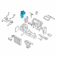 OEM 2014 BMW X5 Blower Unit Diagram - 64-11-9-349-769
