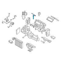 OEM BMW X6 Temperature.Sensor Heat Exch. F. Heating System Diagram - 64-11-6-968-175