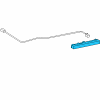 OEM 2011 Toyota Corolla High Mount Lamp Diagram - 81006-02060