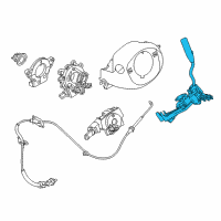 OEM Nissan Transmission Control Device Assembly Diagram - 34101-EZ30B