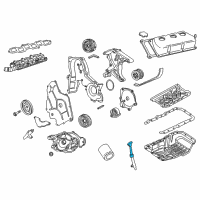 OEM 1999 Dodge Intrepid Indicator-Engine Oil Level Diagram - 4663862AE