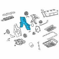 OEM Dodge Intrepid Cover-Timing Belt Diagram - 4663818