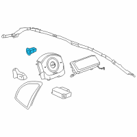 OEM 2005 Chevrolet Malibu Front Sensor Diagram - 10367112