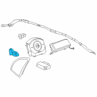 OEM 2007 Chevrolet Malibu Side Sensor Diagram - 10367111