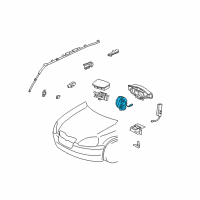 OEM 2006 Scion xB Clock Spring Diagram - 84306-52060