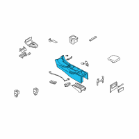 OEM Infiniti Q60 Body - Console Diagram - 96911-JJ70C