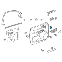OEM 2015 Chevrolet Colorado Lock Switch Diagram - 84572697