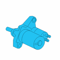 OEM 2007 Honda Accord Starter Motor Assembly Diagram - 31200-RCJ-A01