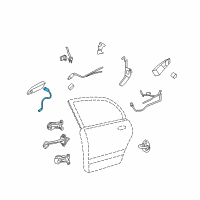 OEM Kia Switch Assembly-Door Unlock Diagram - 957522G000