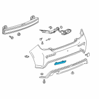 OEM 2018 Chevrolet Sonic Reflector Diagram - 94541548