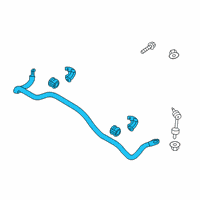 OEM 2021 Hyundai Palisade Bar Assembly-RR STABILIZER Diagram - 55510-S9000