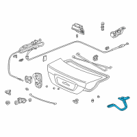 OEM 2004 Honda Civic Door Hinge Diagram - 68610S5W010ZZ