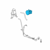 OEM 2012 Toyota Tacoma Power Steering Pump Diagram - 44310-04150