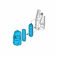 OEM 2002 Chevrolet Venture Tail Lamp Assembly Diagram - 19206746