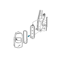 OEM 2003 Oldsmobile Silhouette Tail Lamp Bulb Diagram - 9442443