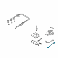 OEM Hyundai Sonata Sensor Assembly-Knock Diagram - 39250-37150