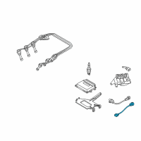 OEM 2005 Hyundai Santa Fe Sensor Assembly-Knock Diagram - 39250-37150