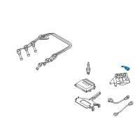 OEM Hyundai Tiburon Coil Assembly-Ignition Diagram - 27301-37116
