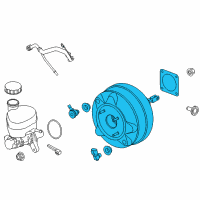OEM 2016 Ford Mustang Power Booster Diagram - FR3Z-2005-H