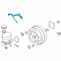 OEM Ford Vacuum Tube Diagram - FR3Z-2420-A
