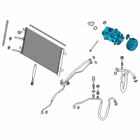 OEM 2017 Ford F-150 Compressor Assembly Diagram - HL3Z-19703-X
