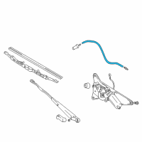 OEM 1999 Cadillac Catera Hose Diagram - 1359744