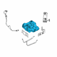 OEM Chrysler Concorde Fuel Tank Diagram - 5015105AB