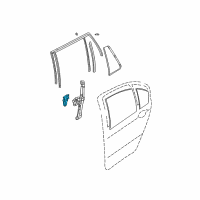 OEM 2002 BMW 325Ci Drive For Window Lifter, Back Diagram - 67-62-8-362-065