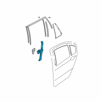 OEM 2005 BMW 325xi Rear Right Window Regulator Diagram - 51-35-8-212-100