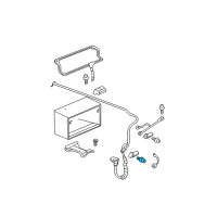 OEM Ground Cable Bolt Diagram - 19115561