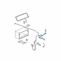 OEM 2004 Buick LeSabre Cable Asm, Battery Negative Diagram - 88953169